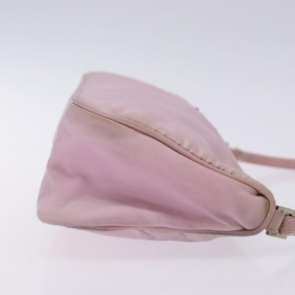 PRADA Accessory Pouch Nylon Pink Silver Auth - Picture 4 of 16